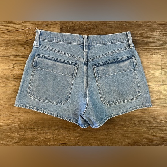 Madewell The Perfect Vintage Short Length Mom Jean Short Size 29 F39 - Picture 3 of 8